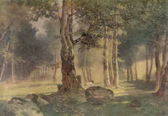 Morning in the Woods of Boulogne 1900