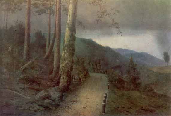 Road to Dilijan 1895