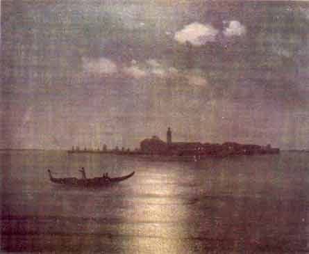 St. Lazar Island by Night 1892