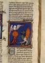 Дракон перед женщиной. Francais 155 fol 198v. Парижская Национальная Библиотека